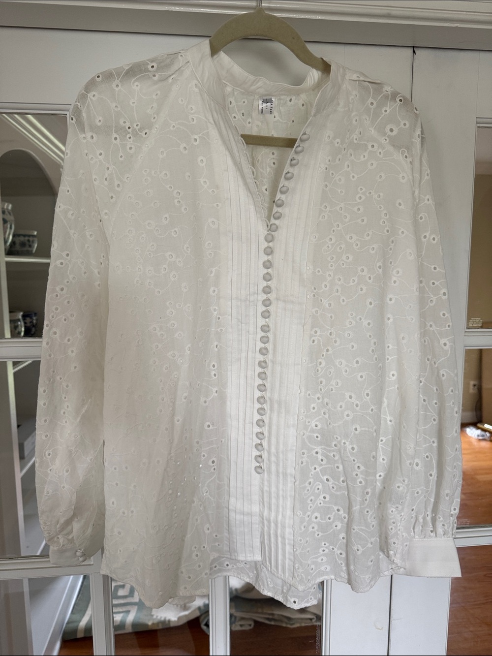 White Zimmerman Style Top